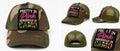 Pretty in Pink, Dangerous in Camo - Trucker Hat (Camo)