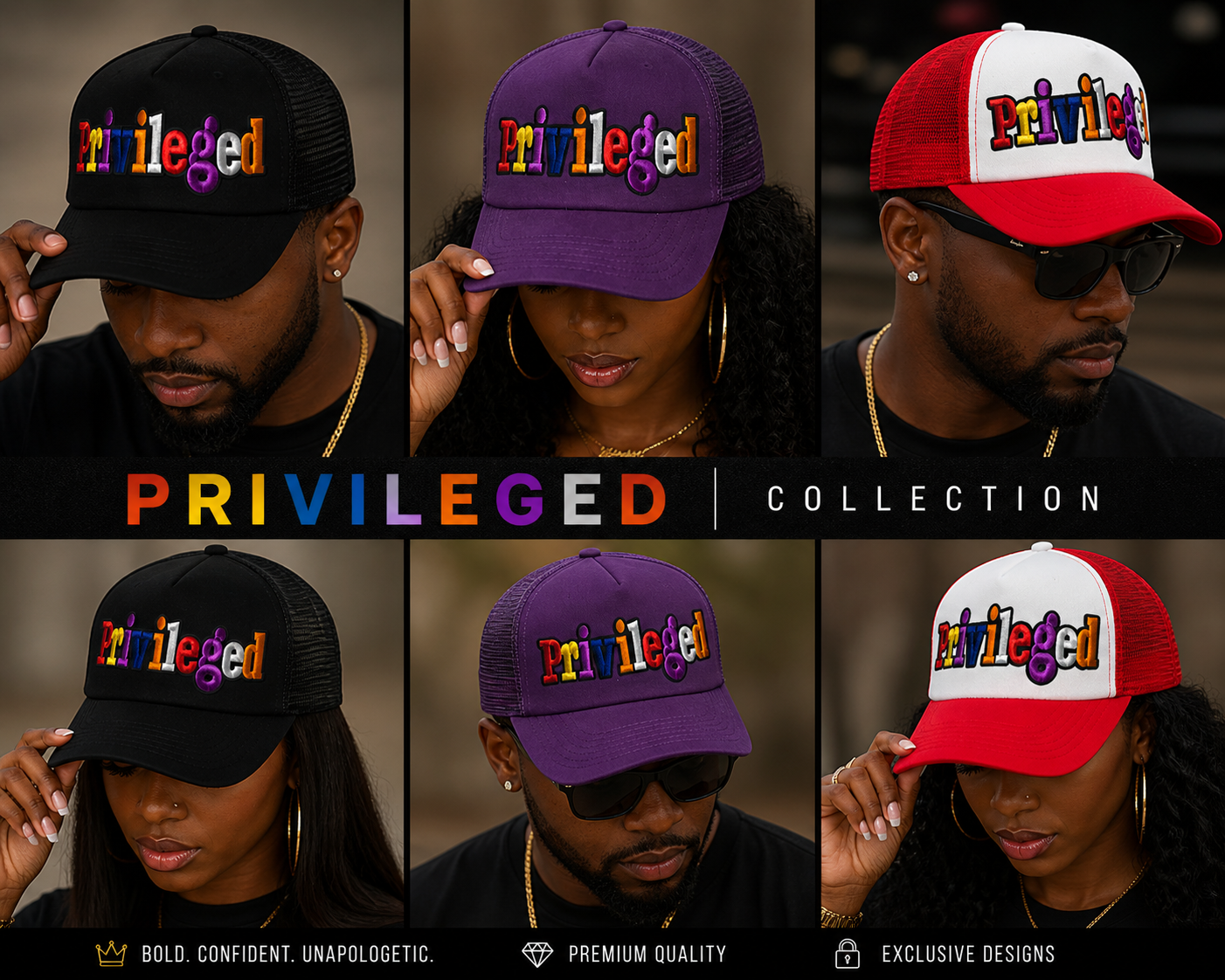 Privileged- Trucker Hat
