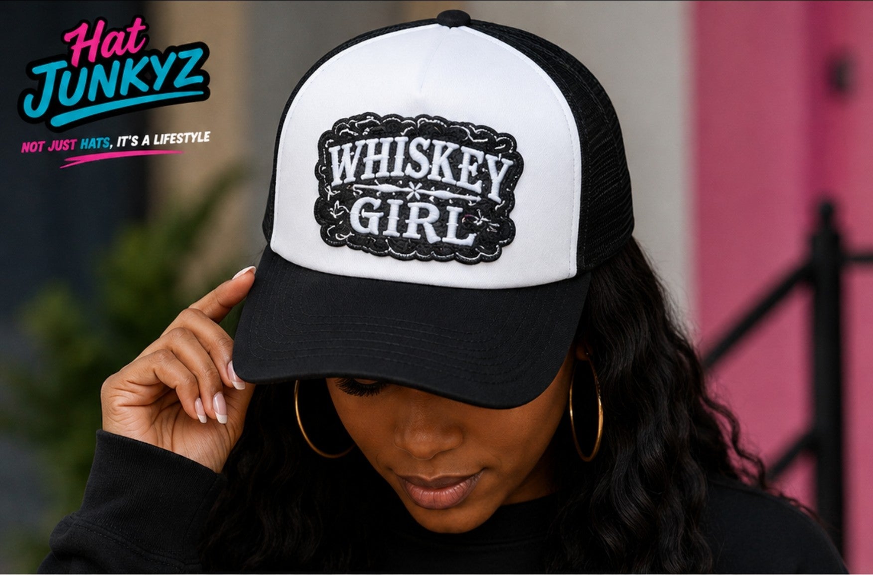 Whiskey Girl - Trucker Hat